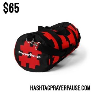 #PrayerPause Ash Fire Duffle Bag
